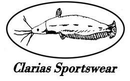CLARIAS SPORTSWEAR T-SHIRTS logo