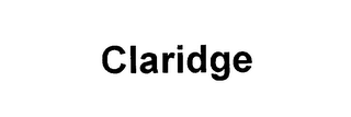 CLARIDGE logo