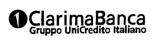 CLARIMA BANCA GRUPPO UNICREDITO ITALIANO logo
