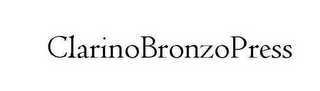 CLARINOBRONZOPRESS logo