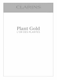 CLARINS PLANT GOLD L'OR DES PLANTES logo