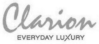 CLARION EVERYDAY LUXURY logo