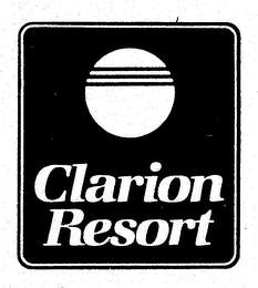CLARION RESORT logo