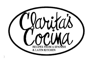 CLARITA'S COCINA RECIPES FROM A SPANISH& LATIN KITCHEN logo