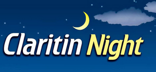 CLARITIN NIGHT logo