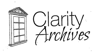 CLARITY ARCHIVES logo