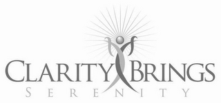 CLARITY BRINGS SERENITY logo