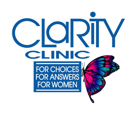 CLARITY CLINIC - FOR CHOICES, FOR ANSWERS, FOR WOMEN logo