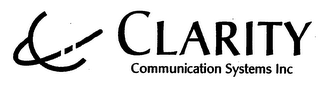 CLARITY COMMUNICATION SYSTEMS INC logo