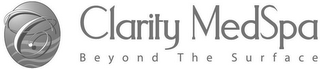 CLARITY MEDSPA BEYOND THE SURFACE logo