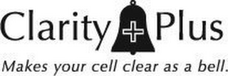 CLARITY PLUS MAKES YOUR CELL CLEAR AS A BELL. logo