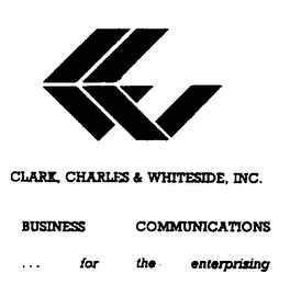 CLARK, CHARLES & WHITESIDE, INC. BUSINESS COMMUNICATIONS ... FOR THE ENTERPRISING logo
