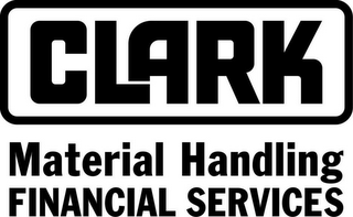 CLARK MATERIAL HANDLING FINANCIAL SERVICES logo