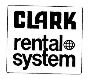 CLARK RENTAL SYSTEM logo
