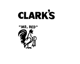 CLARK'S "MR. RED" logo