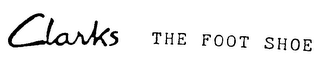 CLARKS THE FOOT SHOE logo