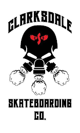 CLARKSDALE SKATEBOARDING CO. CSC logo