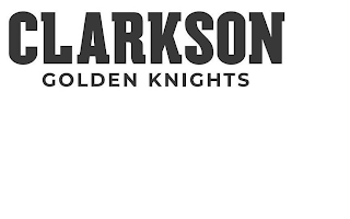 CLARKSON GOLDEN KNIGHTS logo