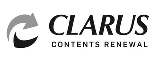 CLARUS CONTENTS RENEWAL logo