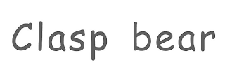 CLASP BEAR logo