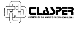 CLASPER CREATORS OF THE WORLD'S FINEST BOOKHOLDERS logo