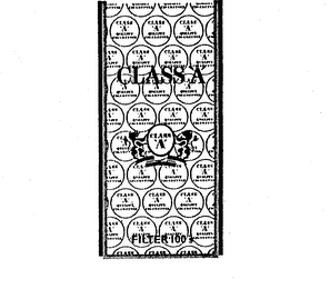 CLASS 'A' CLASS 'A' QUALITY CIGARETTES FILTER 100'S