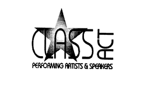 CLASS ACT PERFORMING ARTISTS & SPEAKERS logo