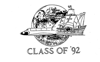 CLASS OF '92 logo