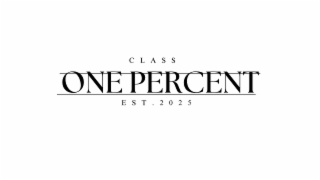 CLASS ONE PERCENT EST. 2025 logo