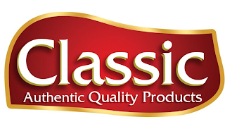 CLASSIC AUTHENTIC QUALITY PRODUCTS logo