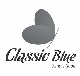 CLASSIC BLUE SIMPLY GOOD logo