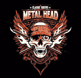 CLASSIC BREWS METAL HEAD logo