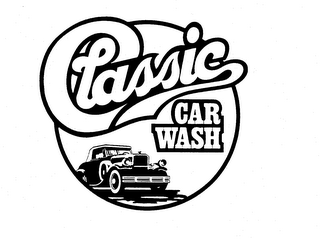 CLASSIC CAR WASH logo