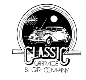 CLASSIC CARRIAGE & CAR COMPANY logo