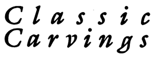CLASSIC CARVINGS logo