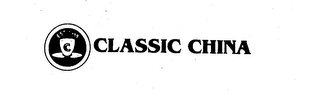 CLASSIC CHINA EST. 1988 logo