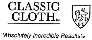 CLASSIC CLOTH CC logo