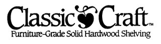 CLASSIC CRAFT FURNITURE-GRADE SOLID HARDWOOD SHELVING logo