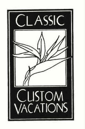 CLASSIC CUSTOM VACATIONS logo