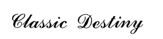CLASSIC DESTINY logo