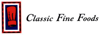 CLASSIC FINE FOODS logo