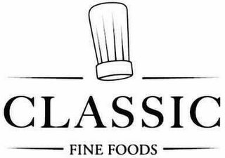 CLASSIC FINE FOODS logo