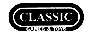CLASSIC GAMES & TOYS logo