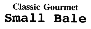 CLASSIC GOURMET SMALL BALE logo