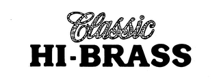 CLASSIC HI-BRASS logo