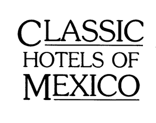 CLASSIC HOTELS OF MEXICO logo