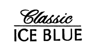 CLASSIC ICE BLUE logo