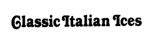 CLASSIC ITALIAN ICES logo