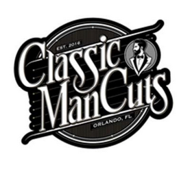 CLASSIC MAN CUTS EST. 2016 ORLANDO, FL logo