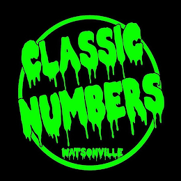 CLASSIC NUMBERS WATSONVILLE logo